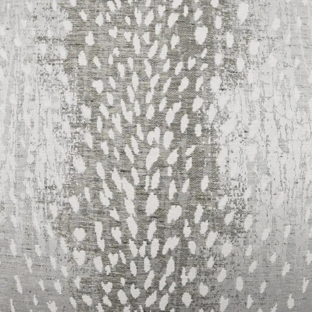 Doe A Deer Grey Throw Pillow With Insert - LOOMLAN - D.V. Kap - Throw Pillows