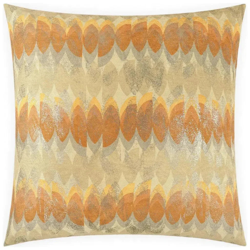 Dover Orange Throw Pillow With Insert - LOOMLAN - D.V. Kap - Throw Pillows