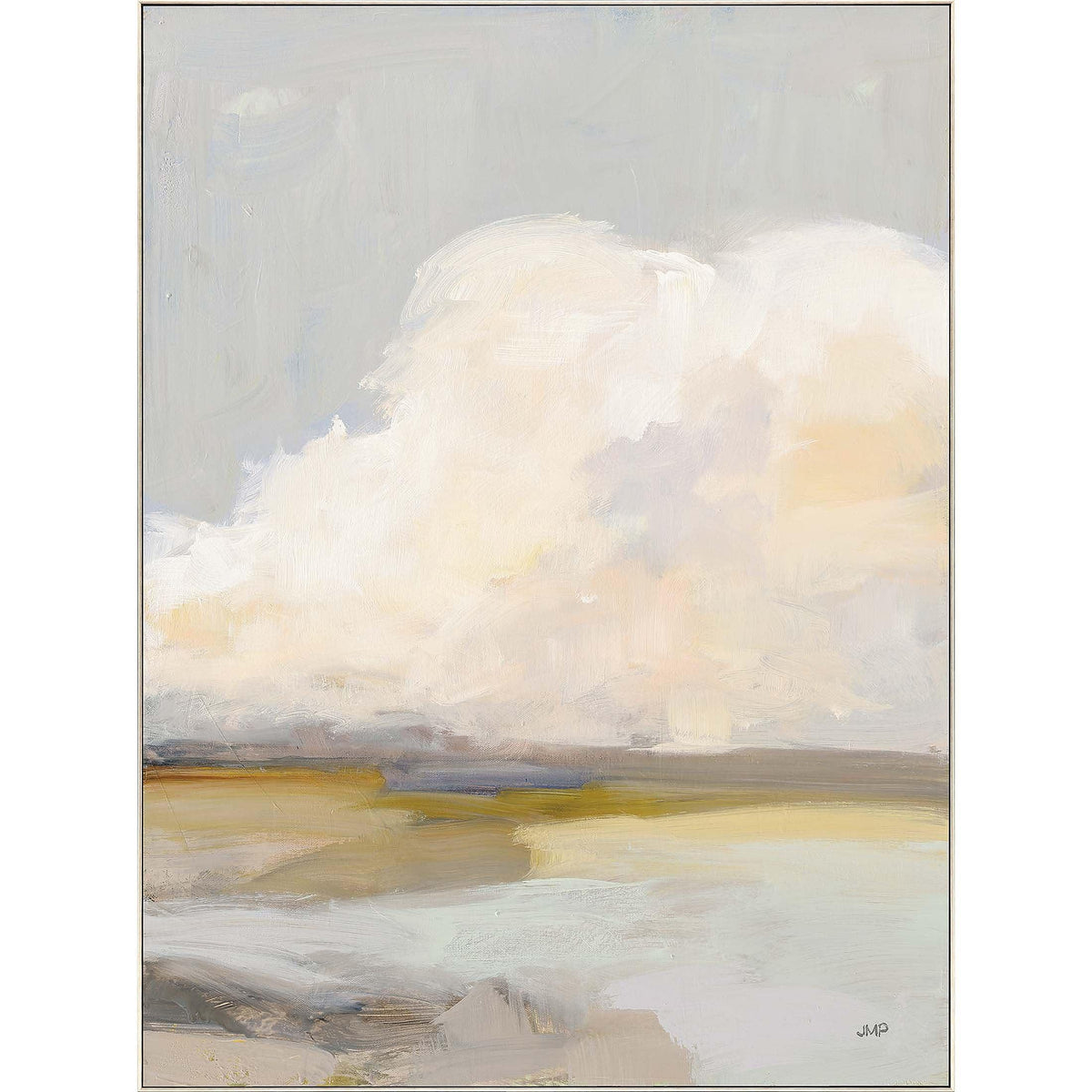Dream of Clouds Blue Framed Wall Art