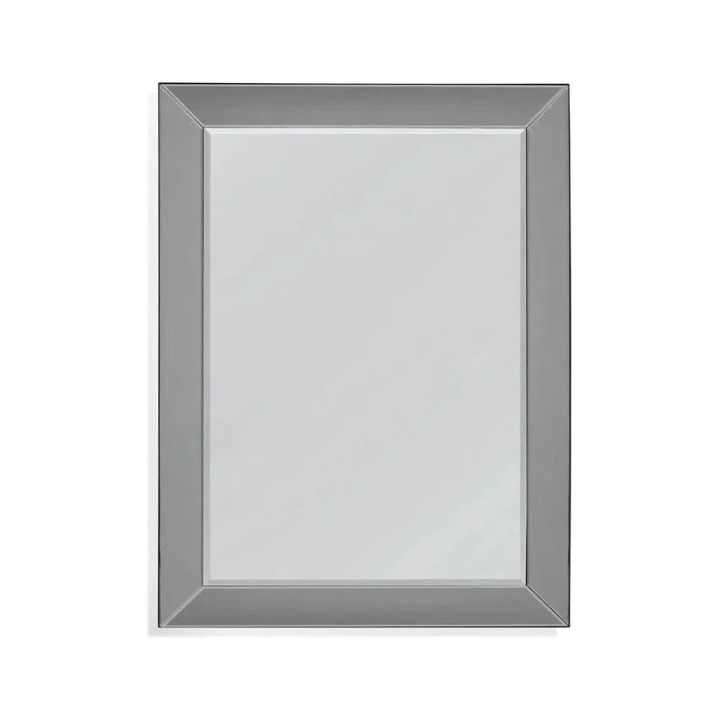 Drew MDF Grey Horizontal & Vertical Wall Mirror