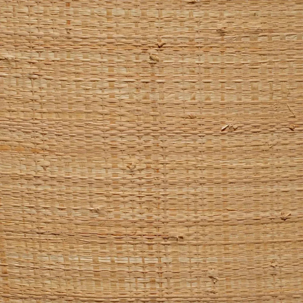 Drum Natural Raffia Stylish Shade - LOOMLAN - Jamie Young - Table Lamps