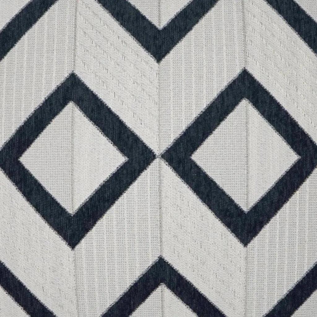 D.V. Kap Dublin Domino Geometric Black Large Throw Pillow Insert