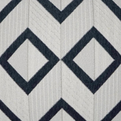 D.V. Kap Dublin Domino Geometric Black Large Throw Pillow Insert