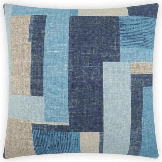 Duplex Blue Throw Pillow With Insert - LOOMLAN - D.V. Kap - Throw Pillows