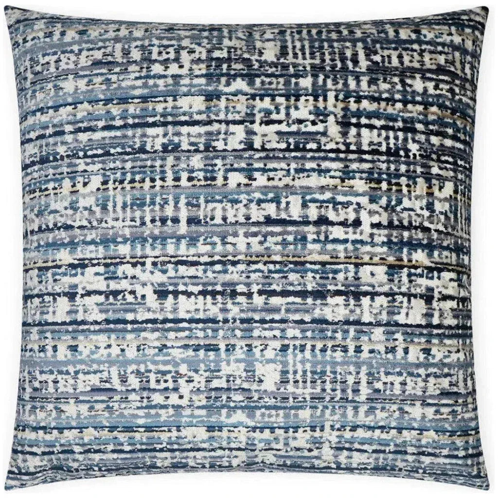 D.V. Kap Dynamix Ocean Blue Throw Pillow With Insert
