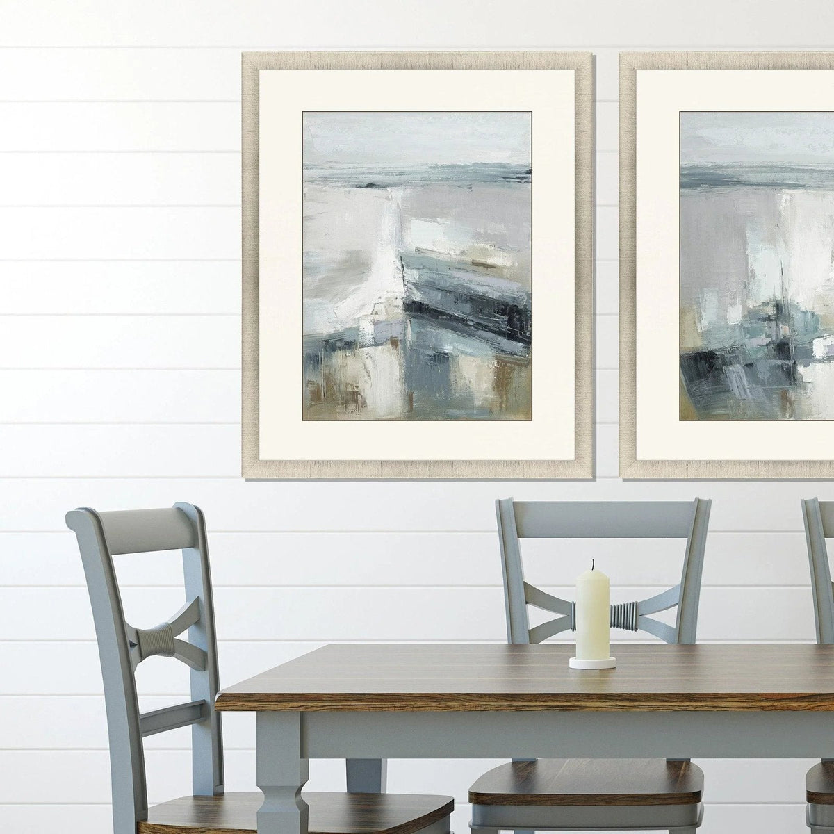 Echoes of the Sea Blue Framed Wall Art -- view 2