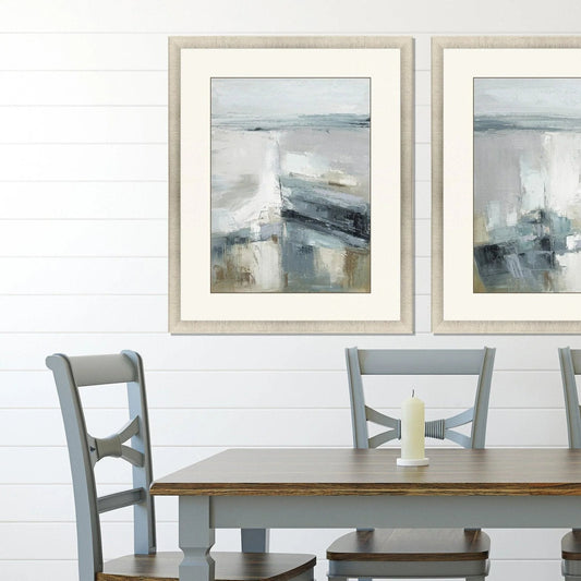 Echoes of the Sea Blue Framed Wall Art -- view 2