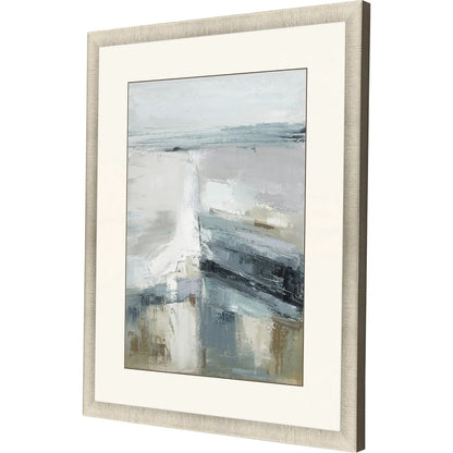 Echoes of the Sea Blue Framed Wall Art -- view 3