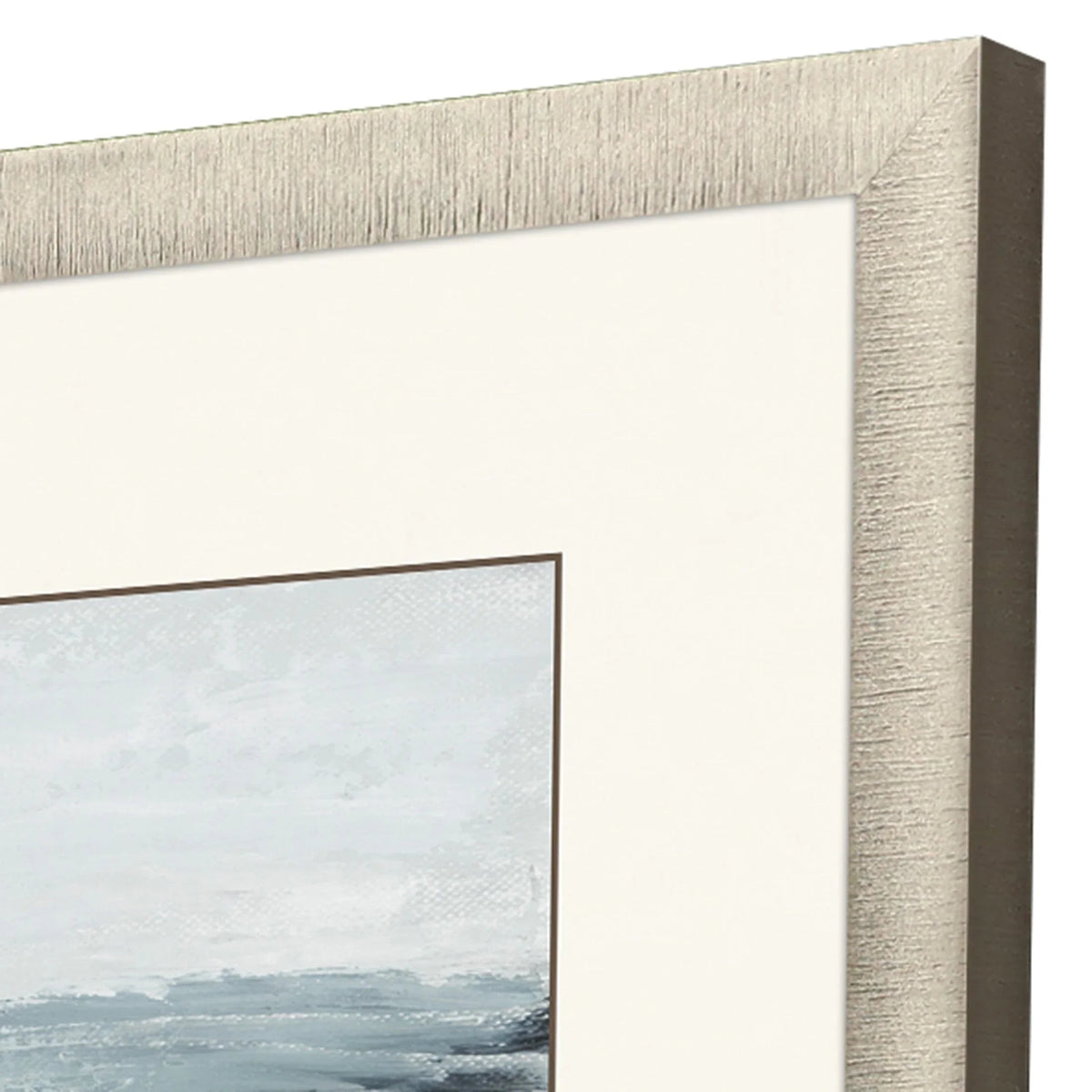 Echoes of the Sea Blue Framed Wall Art -- view 4