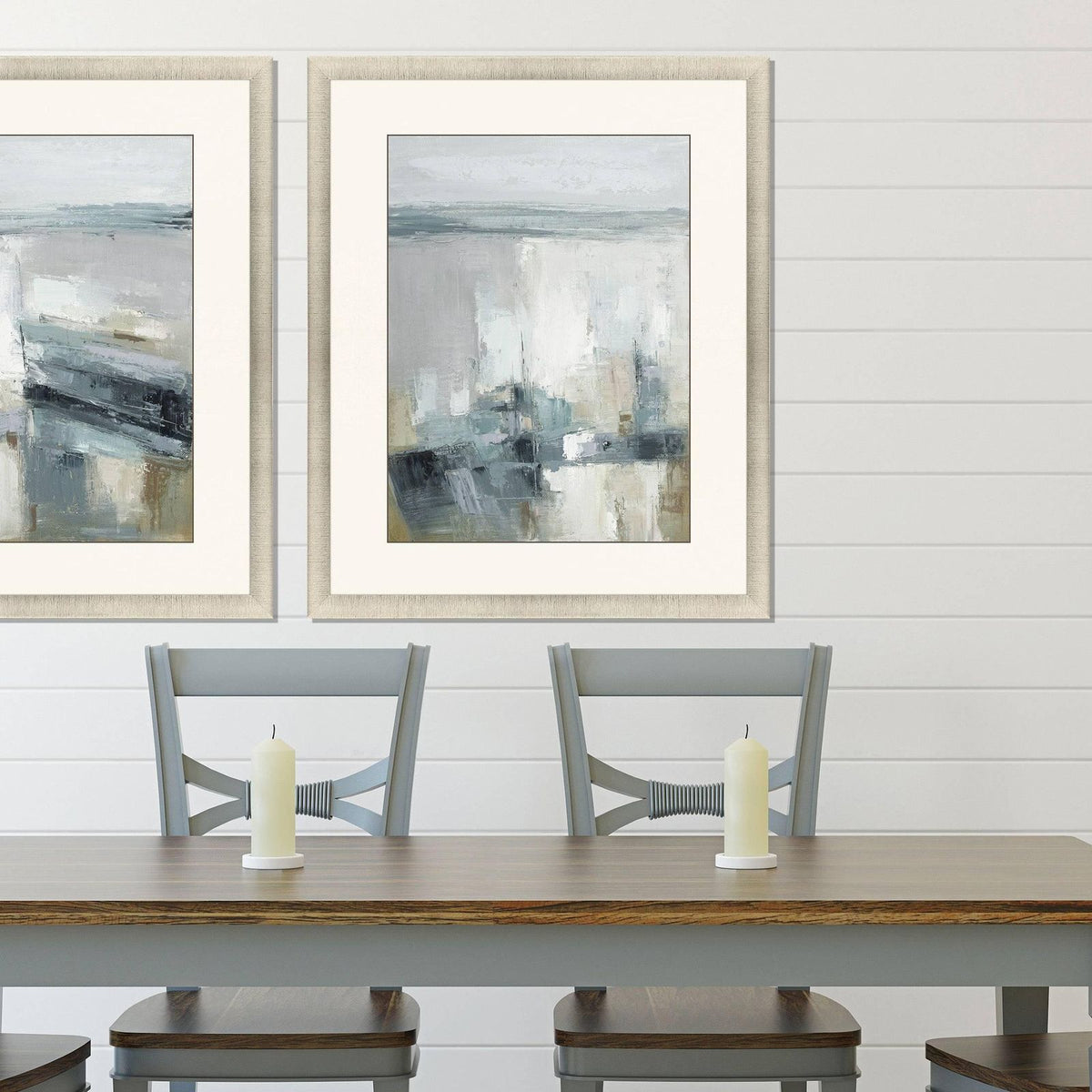 Echoes of the Sea Blue Framed Wall Art -- view 6