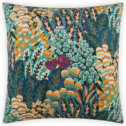 D.V. Kap Eden Blue Throw Pillow With Insert