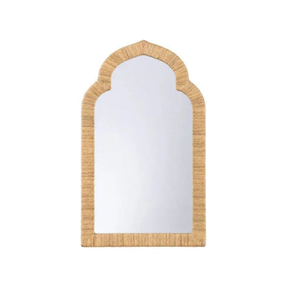 Eden Woven Jute Warpped Wall Mirror - LOOMLAN - Chelsea House - Wall Mirrors