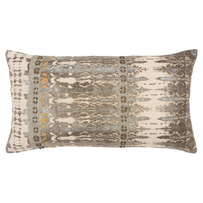 Edge Abstract Gold Lumbar Pillow With Insert - LOOMLAN - LOOMLAN - Throw Pillows