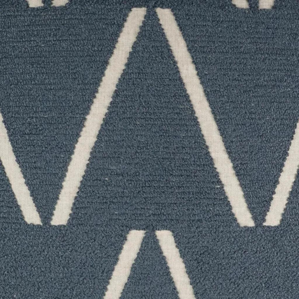 Edge Of Glory Blue Blue Large Throw Pillow Insert - LOOMLAN - D.V. Kap - Throw Pillows