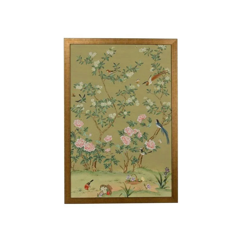 Edgedale Panel Hand Painted Artwork-Framed Wall Art-Chelsea House-Panel A-LOOMLAN