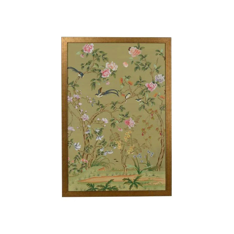 Edgedale Panel Hand Painted Artwork-Framed Wall Art-Chelsea House-Panel B-LOOMLAN