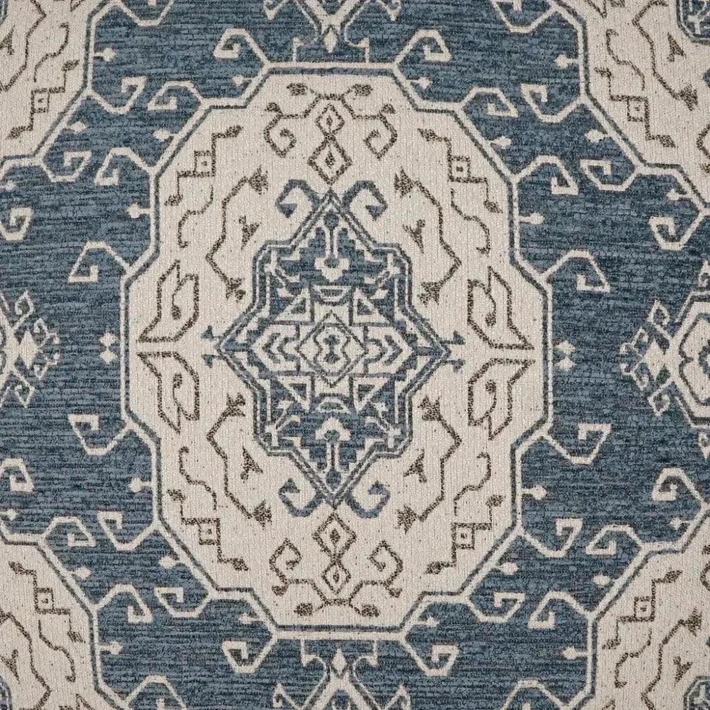 Elaine Global Slate Blue Large Throw Pillow Insert - LOOMLAN - D.V. Kap - Throw Pillows