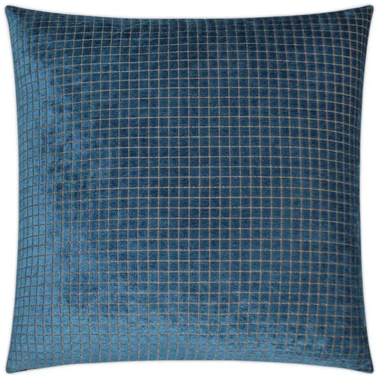 Electric Peacock Blue Throw Pillow Insert - LOOMLAN - D.V. Kap - Throw Pillows