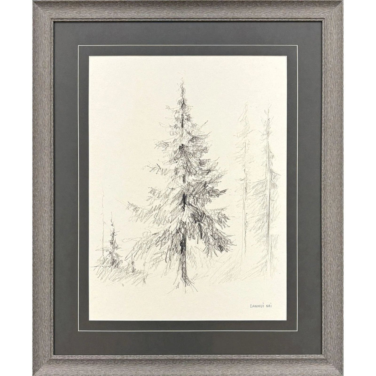 Elegant Pine Black Framed Wall Art -- view 5