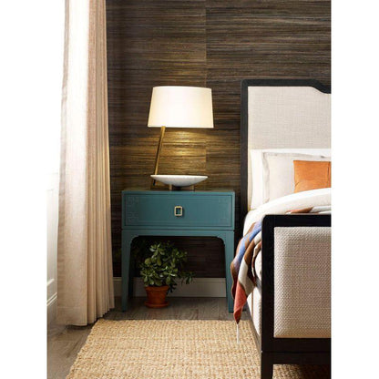 Elgin Antique Brass Framed Table Lamp - LOOMLAN - Wildwood - Table Lamps