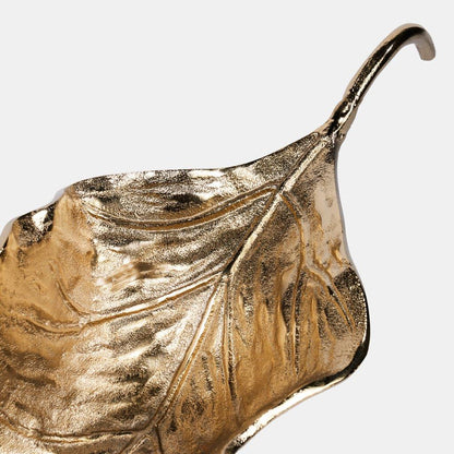Eliana Aluminum Leaf Platter