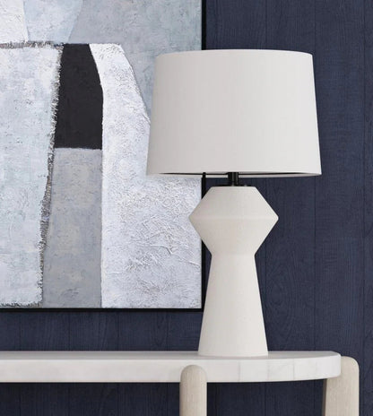 Ella Modern Hourglass Design Table Lamp - LOOMLAN - Bassett Mirror - Table Lamps