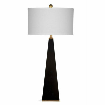 Bassett Mirror Elle 36" Tall Bricolage Black Table Lamp