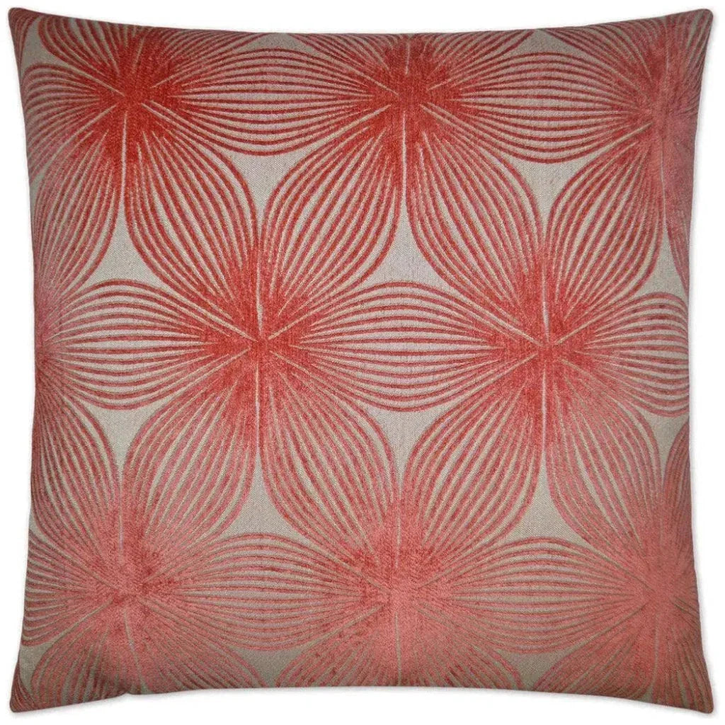 D.V. Kap Ellery Coral Throw Pillow With Insert