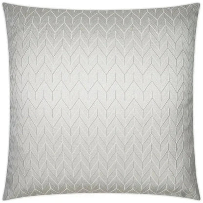 Elodie Chevron Glam Large Throw Pillow Insert - LOOMLAN - D.V. Kap - Throw Pillows