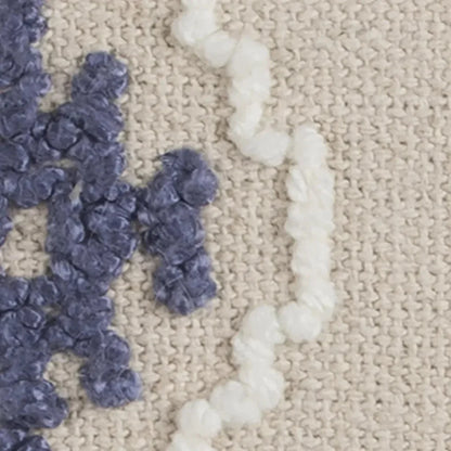 Embroidered Ikat Throw Pillow Down Insert - LOOMLAN - LOOMLAN - Throw Pillows