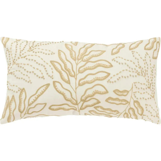 Embroidered Long Lumbar Pillows For Bed - LOOMLAN - LOOMLAN - Throw Pillows