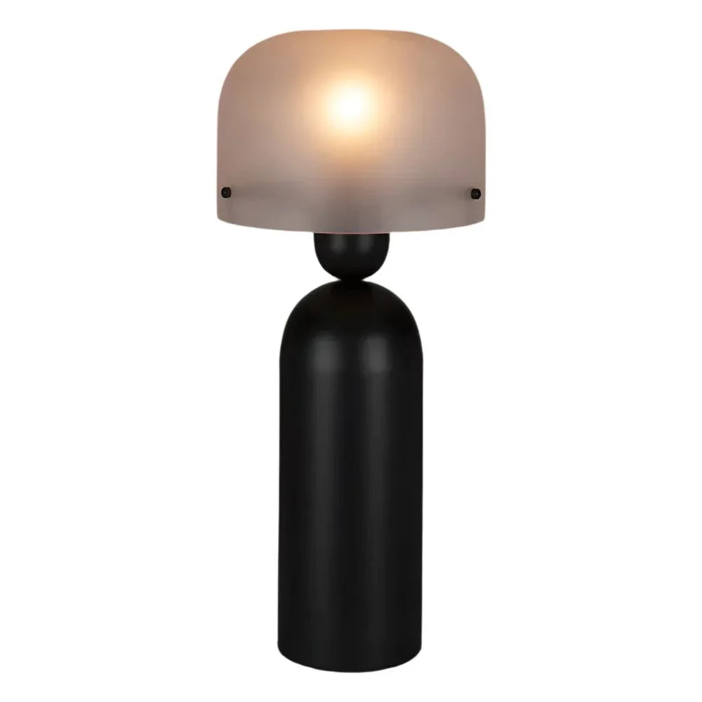 Emma Industrial Steel Black Table Lamp - LOOMLAN - Noir - Table Lamps