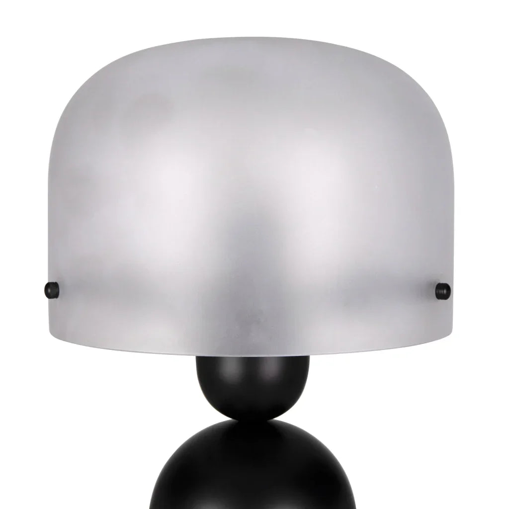 Emma Industrial Steel Black Table Lamp - LOOMLAN - Noir - Table Lamps