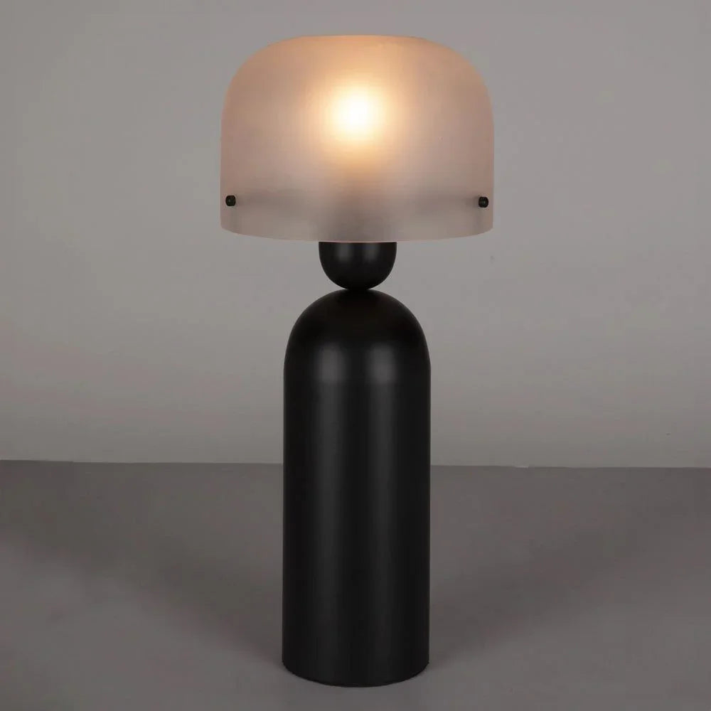 Emma Industrial Steel Black Table Lamp - LOOMLAN - Noir - Table Lamps