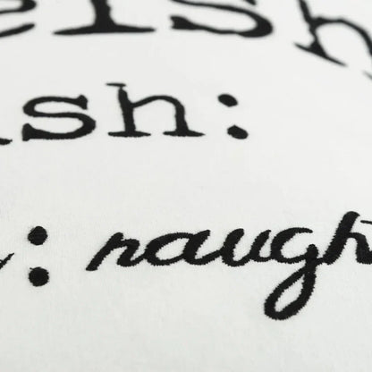 Emma White Throw Pillow With Down Insert - LOOMLAN - LOOMLAN - Throw Pillows