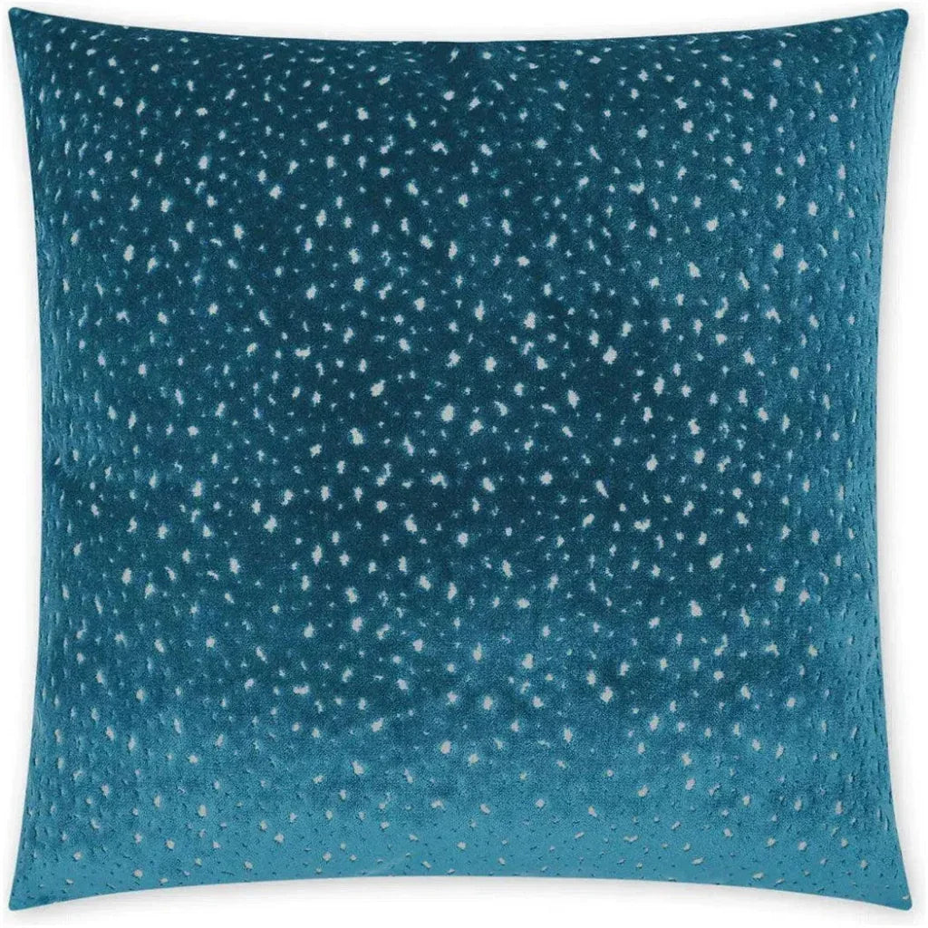 Emory Animal Teal Blue Large Throw Pillow Insert - LOOMLAN - D.V. Kap - Throw Pillows