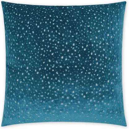 Emory Animal Teal Blue Large Throw Pillow Insert - LOOMLAN - D.V. Kap - Throw Pillows