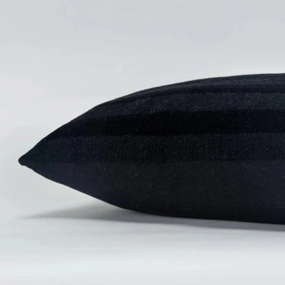 Emy Embroidered Abstract Lumbar Pillow Covers Insert - LOOMLAN - LOOMLAN - Throw Pillows