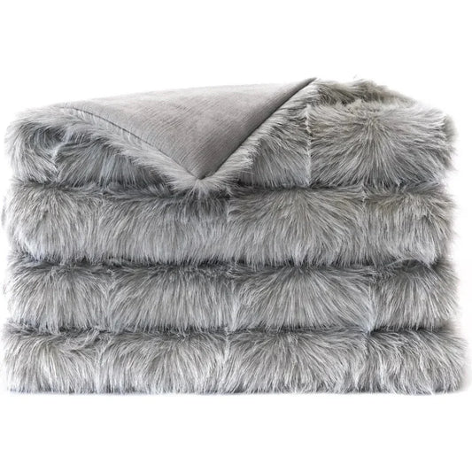 Ermelo Corded Throw - Dove - LOOMLAN - D.V. Kap - Throw Blankets