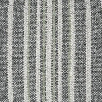 Ernest Graphite Stripes Grey Large Throw Pillow Insert - LOOMLAN - D.V. Kap - Throw Pillows