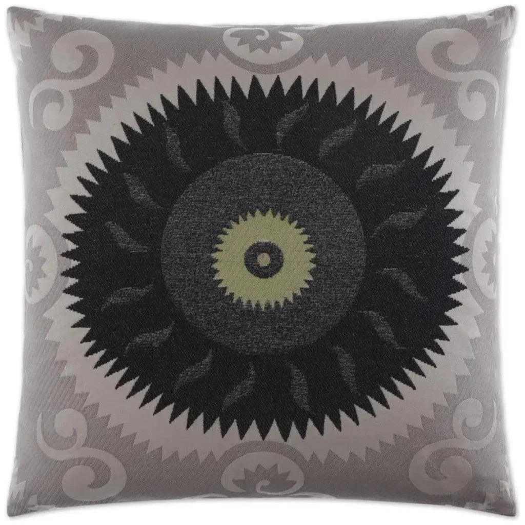 Essence Black Throw Pillow With Insert - LOOMLAN - D.V. Kap - Throw Pillows