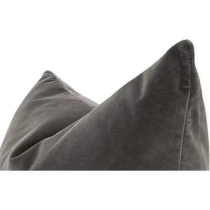 Essential Dove Velvet Throw Pillow Insert - 2PC - LOOMLAN - Essentials For Living - Throw Pillows