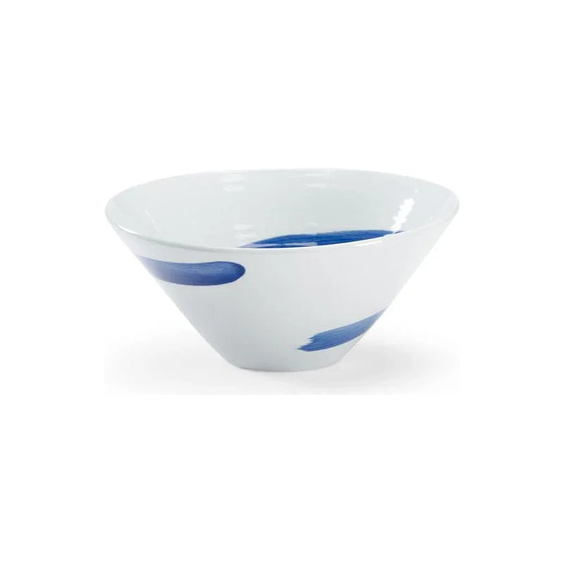 Essex White Glazed Porcelain Bowl - LOOMLAN - Chelsea House - Boxes & Bowls