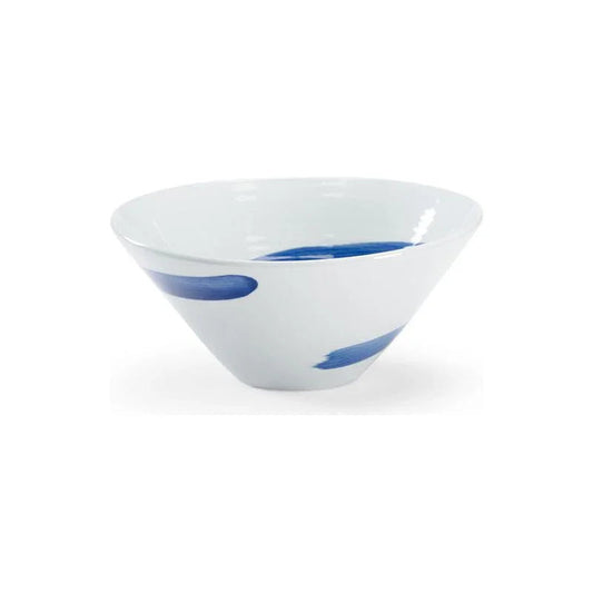 Essex White Glazed Porcelain Bowl - LOOMLAN - Chelsea House - Boxes & Bowls