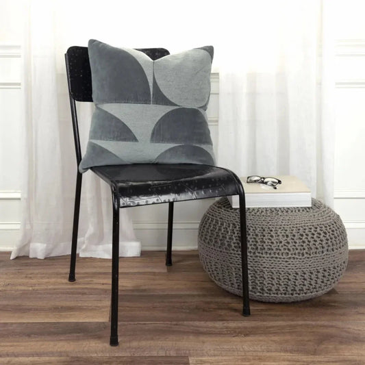 Etta Tonal Throw Pillow Covers Down Insert - LOOMLAN - LOOMLAN - Throw Pillows