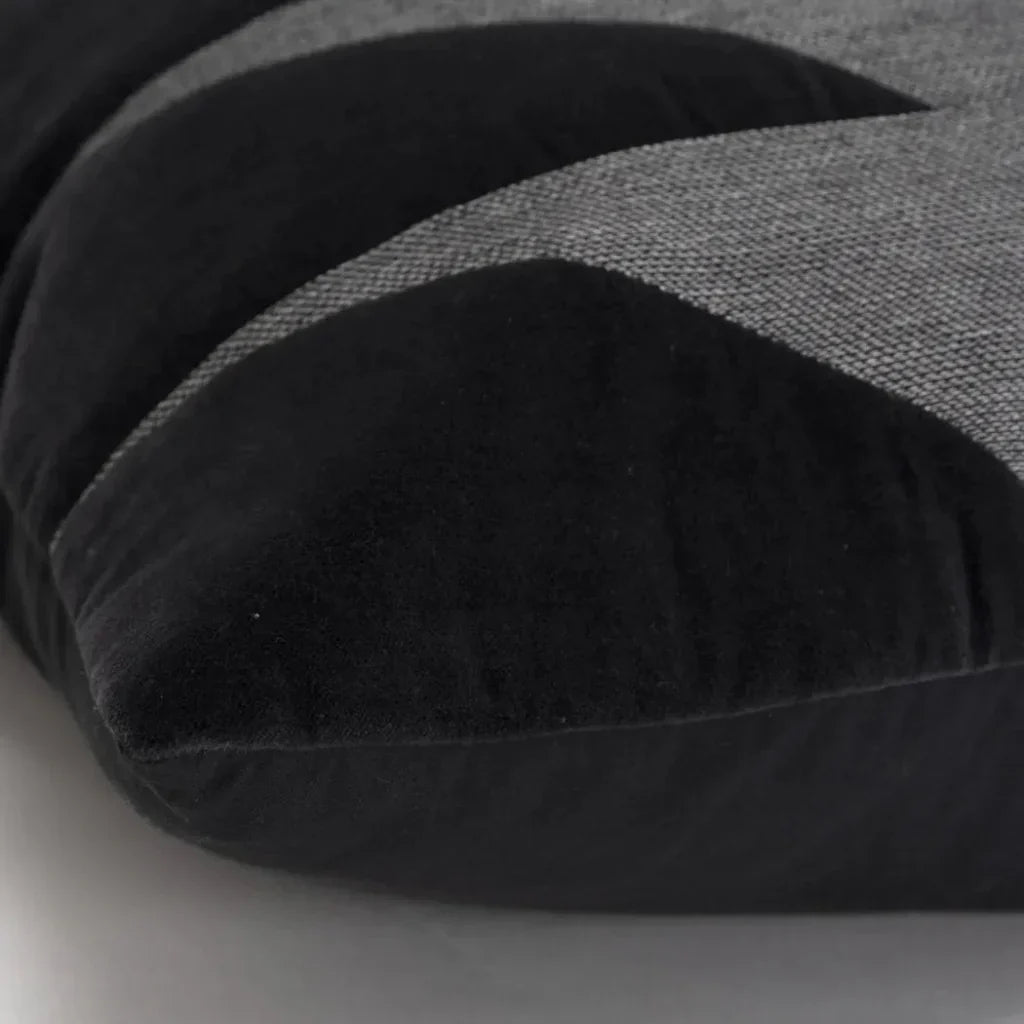 Etta Tonal Throw Pillow Covers Down Insert - LOOMLAN - LOOMLAN - Throw Pillows