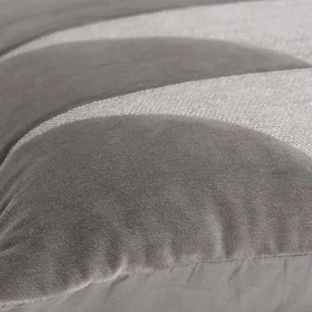 Etta Tonal Throw Pillow Covers Down Insert - LOOMLAN - LOOMLAN - Throw Pillows