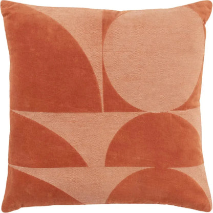 Etta Tonal Throw Pillow Covers Down Insert - LOOMLAN - LOOMLAN - Throw Pillows