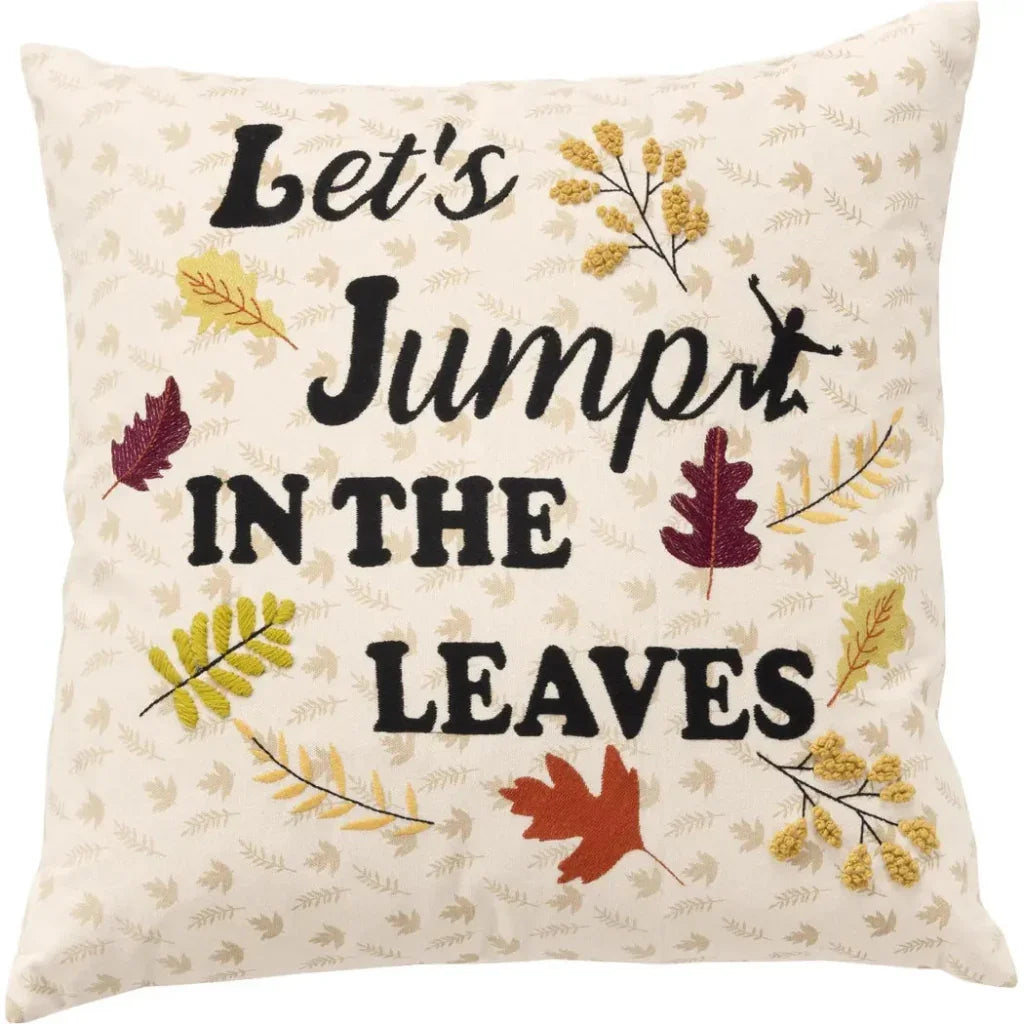 Ezra Authumn Throw Pillow With Down Insert - LOOMLAN - LOOMLAN - Throw Pillows