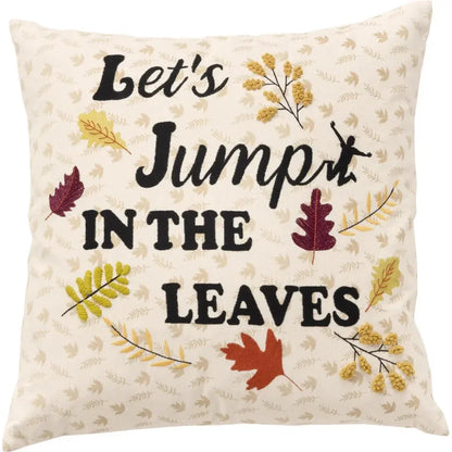 Ezra Authumn Throw Pillow With Down Insert - LOOMLAN - LOOMLAN - Throw Pillows